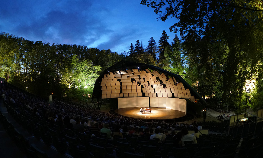 Concert des amis de Nicholas Angelich Parc du Château de Florans